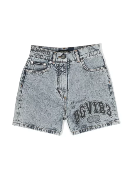 Szorty jeansowe dziecięce Dolce & Gabbana Dgvib3 niebieskie