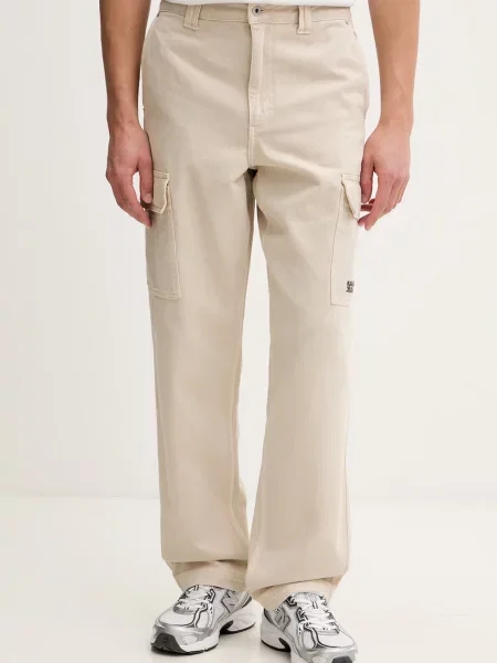 Karl Lagerfeld Jeans spodnie cargo beżowe