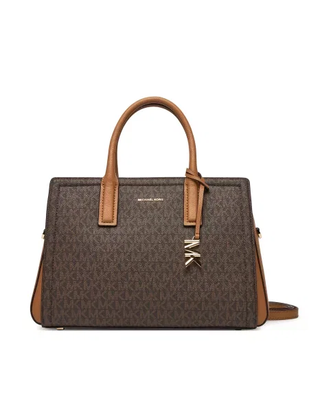 Ročna torba MICHAEL Michael Kors Laila rjava