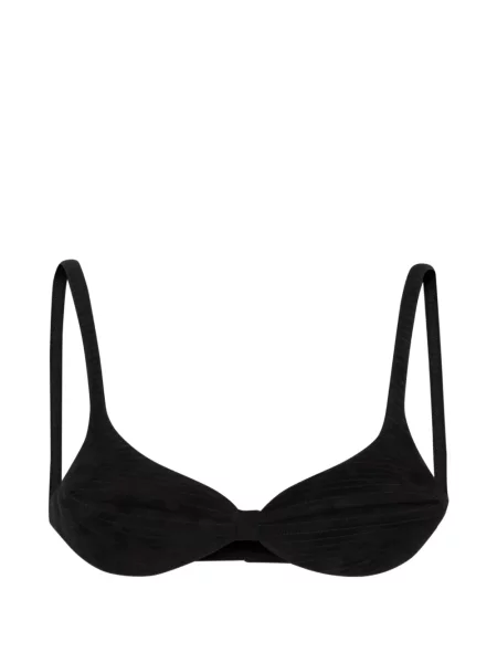 Top Jean Paul Gaultier din piele negru