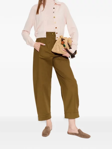 Decupat pantaloni Max Mara maro