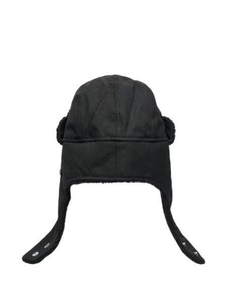 Căciulă Y's cu broderie de lână negru