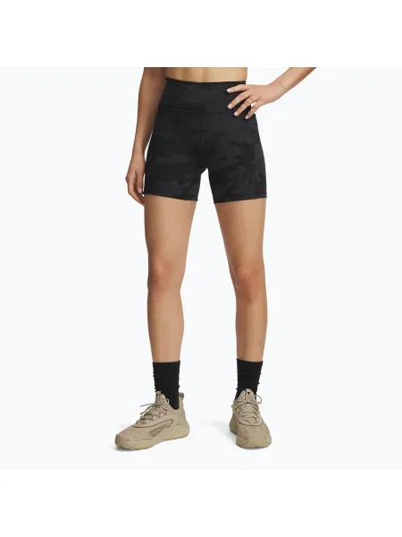 Under Armour Project Rock middy black / black дамски шорти за тренировка черно
