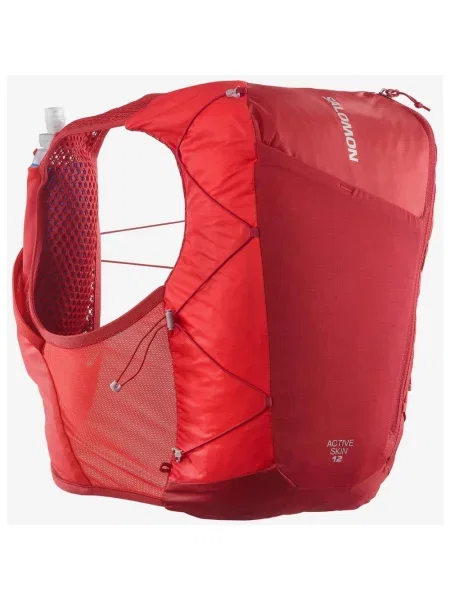 Kamizelka do nawodnienia Salomon Active Skin 12 czerwono pomarańczowa XS czerwona