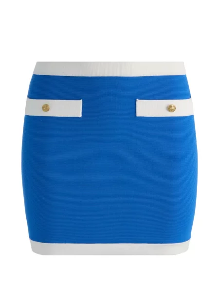 Fusta mini Alice + Olivia albastru