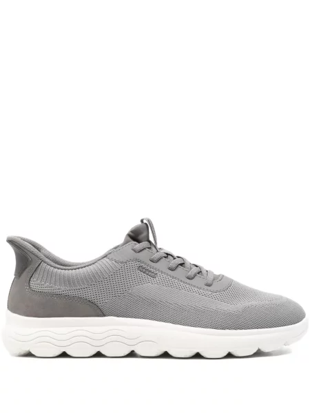 Sneakerși Geox gri