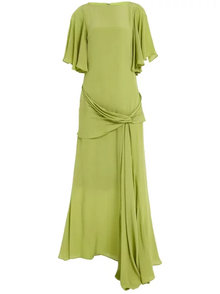 Rochie De La Vali de costum verde