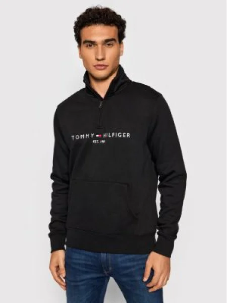 Tommy Hilfiger Mikina Tommy Hilfiger čierna