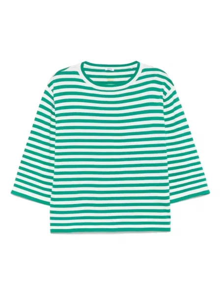 Top Aspesi cu dungi verde