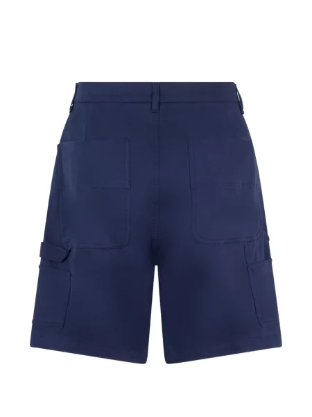 Cu centură pantaloni scurți Moschino albastru