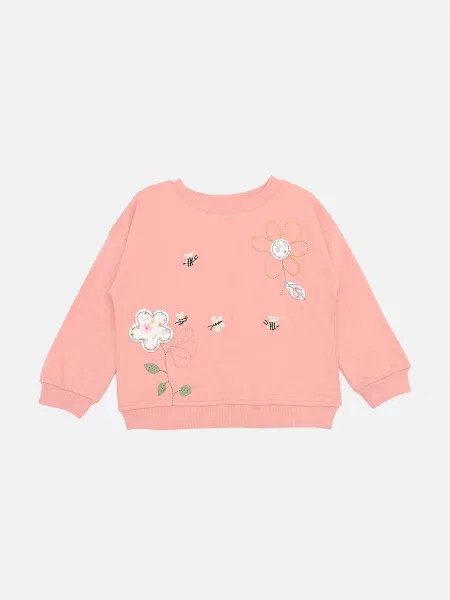 Дитячий Світшот YUKI пудра