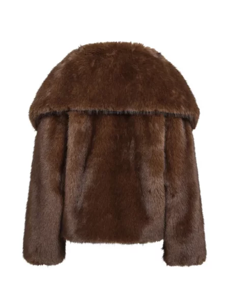 Geacă Bb Couture cu blană maro