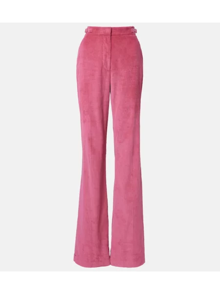 Manšestrová zvonová vesta Gabriela Hearst růžová