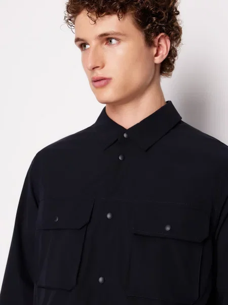 Рубашка Armani Exchange синяя