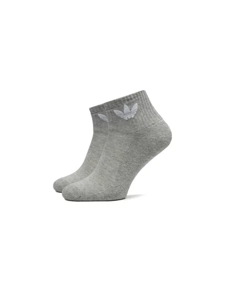 ADIDAS ORIGINALS Nogavice pegasto siva / črna bela