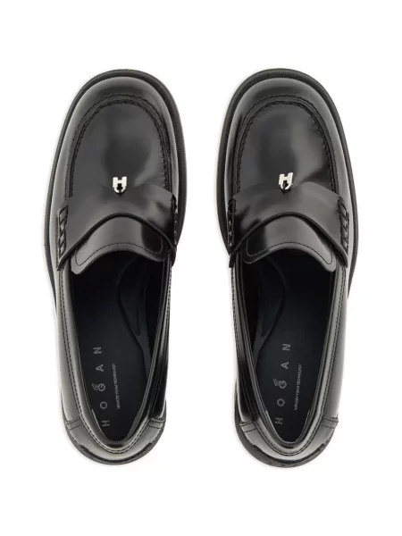 Pantofi loafer Hogan negru