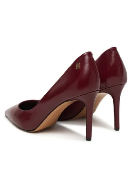Tommy Hilfiger lodičky kožené ESSENTIAL POINTED PUMP