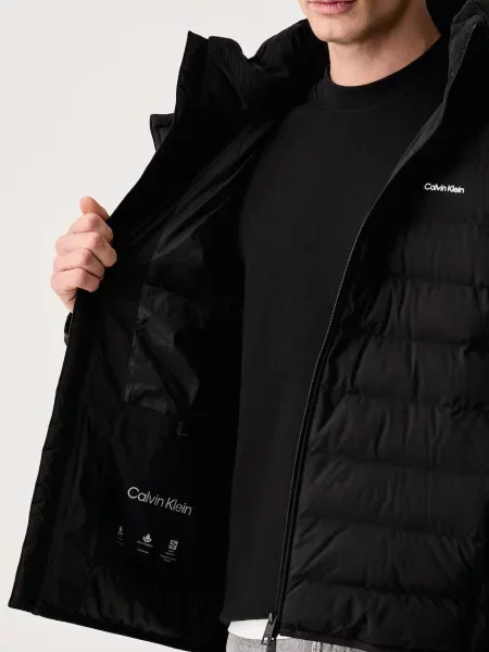 Calvin Klein Átmeneti dzseki fekete