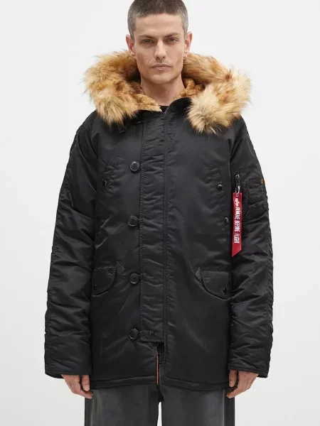 ALPHA INDUSTRIES Zimska parka VF crna