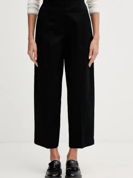 United Colors of Benetton pantaloni de damă din negru