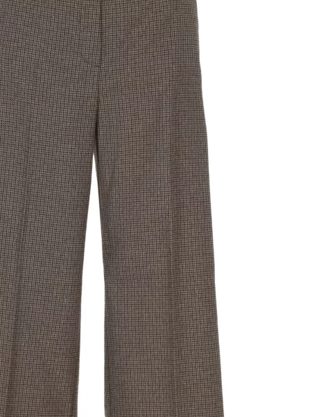 Pantaloni Marella cu model pepito maro