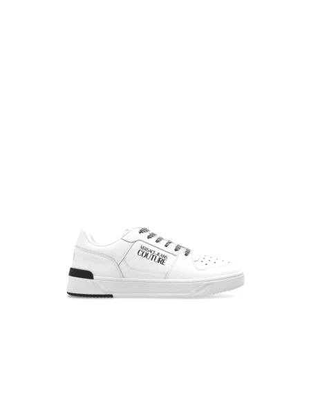 Sneakersy Versace Jeans Couture skórzane białe