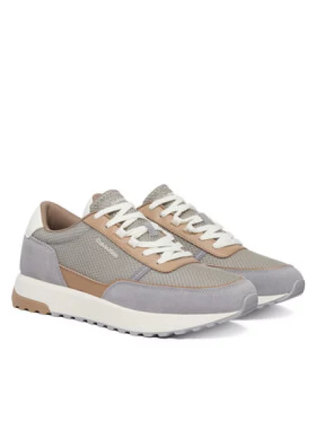 Calvin Klein Superge City Runner Laceup Ny-Rec Su siva