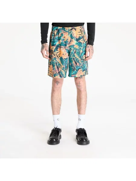 Adidas Originals szorty Floral Short pomarańczowy