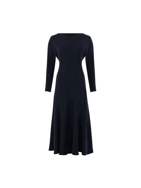 Sukienka maxi Parosh czarna