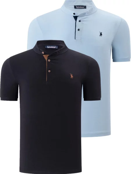 Tricou polo Dewberry negru