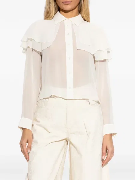 Cămașă Frame cu volane lungă