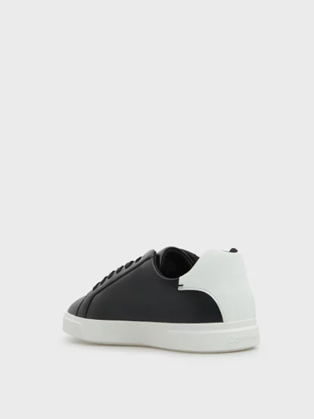 Кожаные кеды Calvin Klein черные