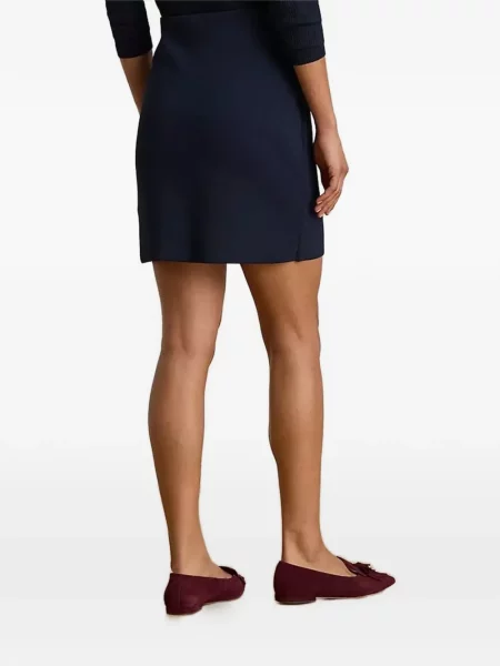 Fusta mini Lauren Ralph Lauren albastru