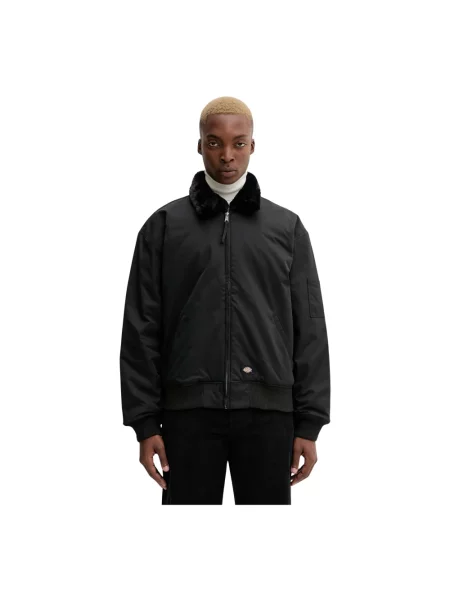 Kurtka bomber Dickies czarny