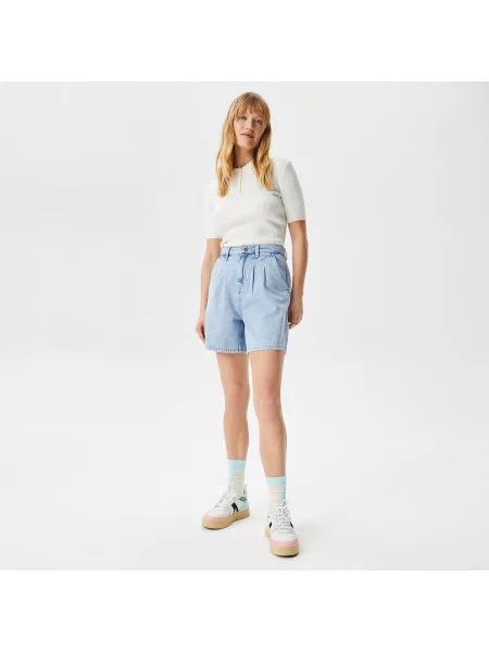 Lacoste Bermudy Lacoste niebieskie