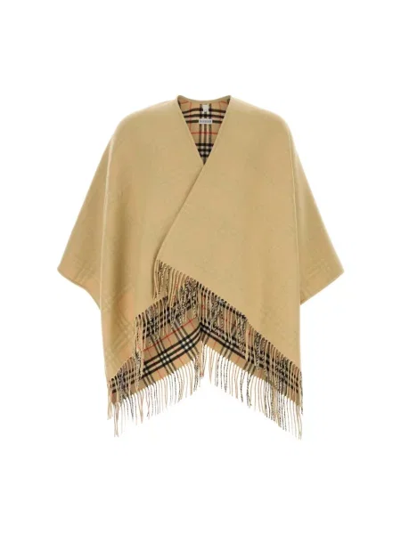Kurtka Burberry wełniana beżowa
