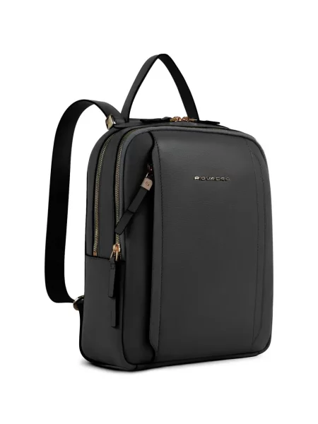 Rucsac Piquadro din piele negru