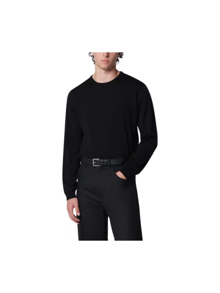 Sweter Roberto Collina czarny