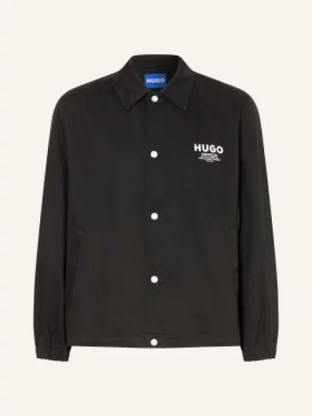 Hugo Koszula Typu Overshirt Biyo schwarz biała