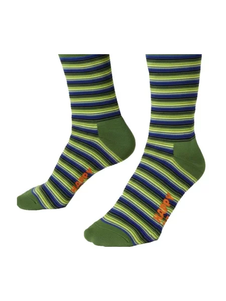 Șosete Happy Socks cu dungi verde