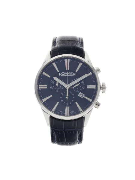 Hodinky ROAMER Superior Chrono 41 40 05 Navy/Silver námorníctvo