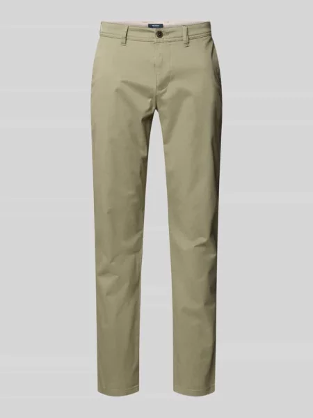 Chinosy o kroju slim fit z wpuszczanymi Mcneal