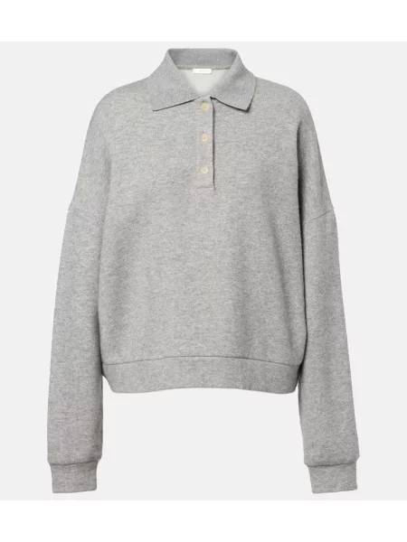 Top The Row z kaszmiru szary