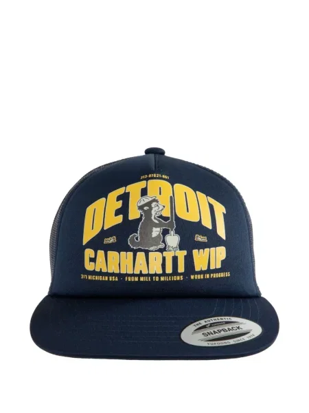 Șapcă Carhartt Wip cu imagine albastru