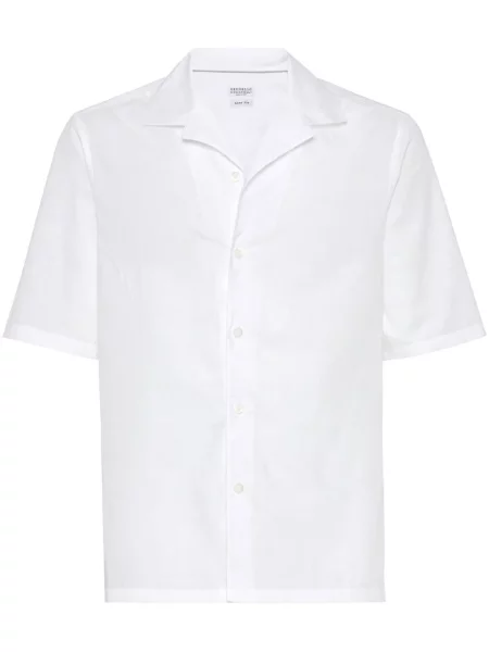 Риза Brunello Cucinelli бяло