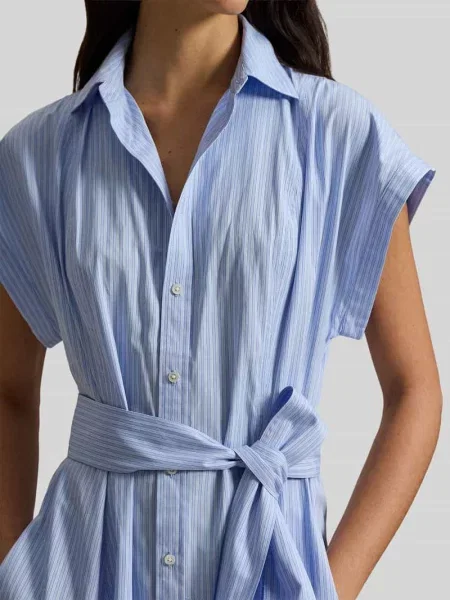 Polo Ralph Lauren Sukienka z bluzką Kobiety niebieski|brązowy w 34 niebieska