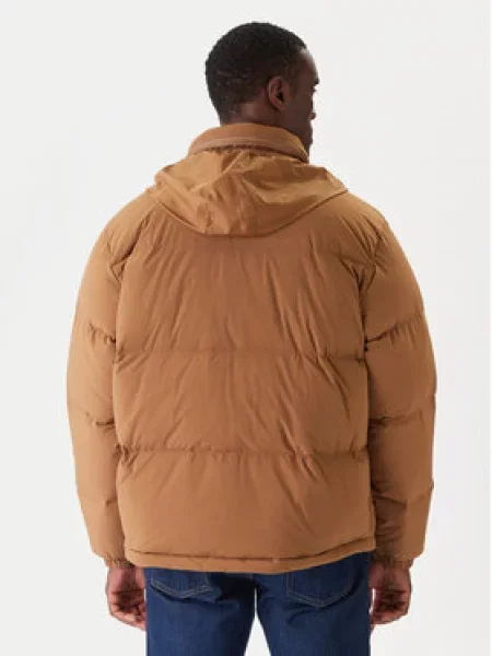 Lacoste Vatovaná bunda hnedá
