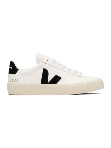 Buty VEJA Campo Leather extra white/black białe