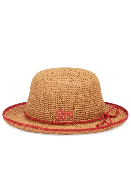 Kapelusz słomkowy Damson Madder