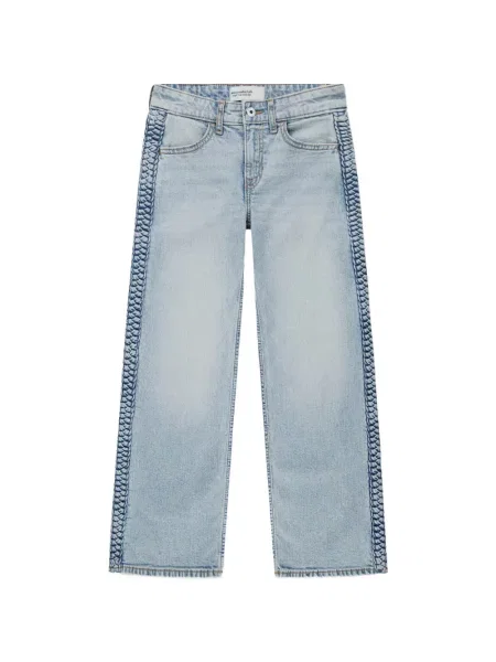 Дънки Abercrombie Fitch синьо